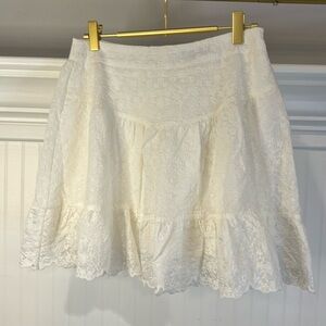 White embroidered skirt - from Lulus-  Size Small- NWT